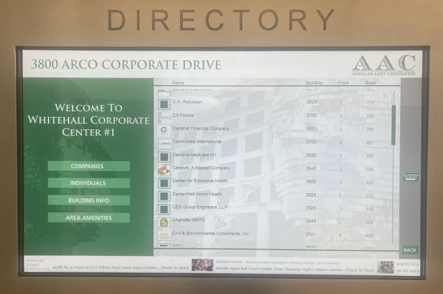 Center for Emotional Health 3800 Arco Corporate Drive