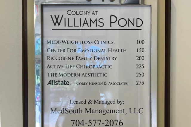 Center for Emotional Health 7940 Williams Pond Lane