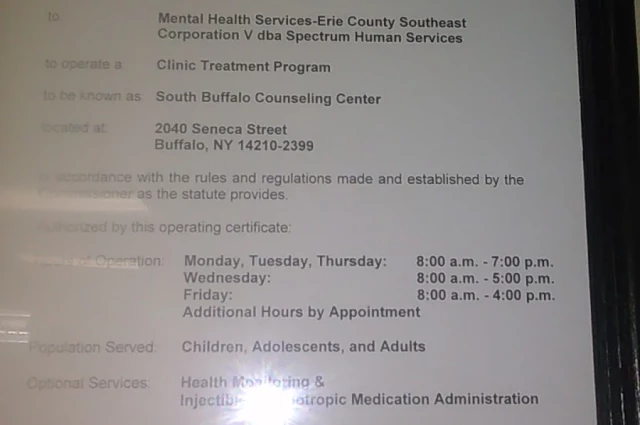 Spectrum Health and Human Services - Chemical Dependency Outpatient