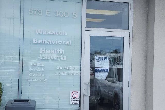 Wasatch Behavioral Health Center - Outpatient Services