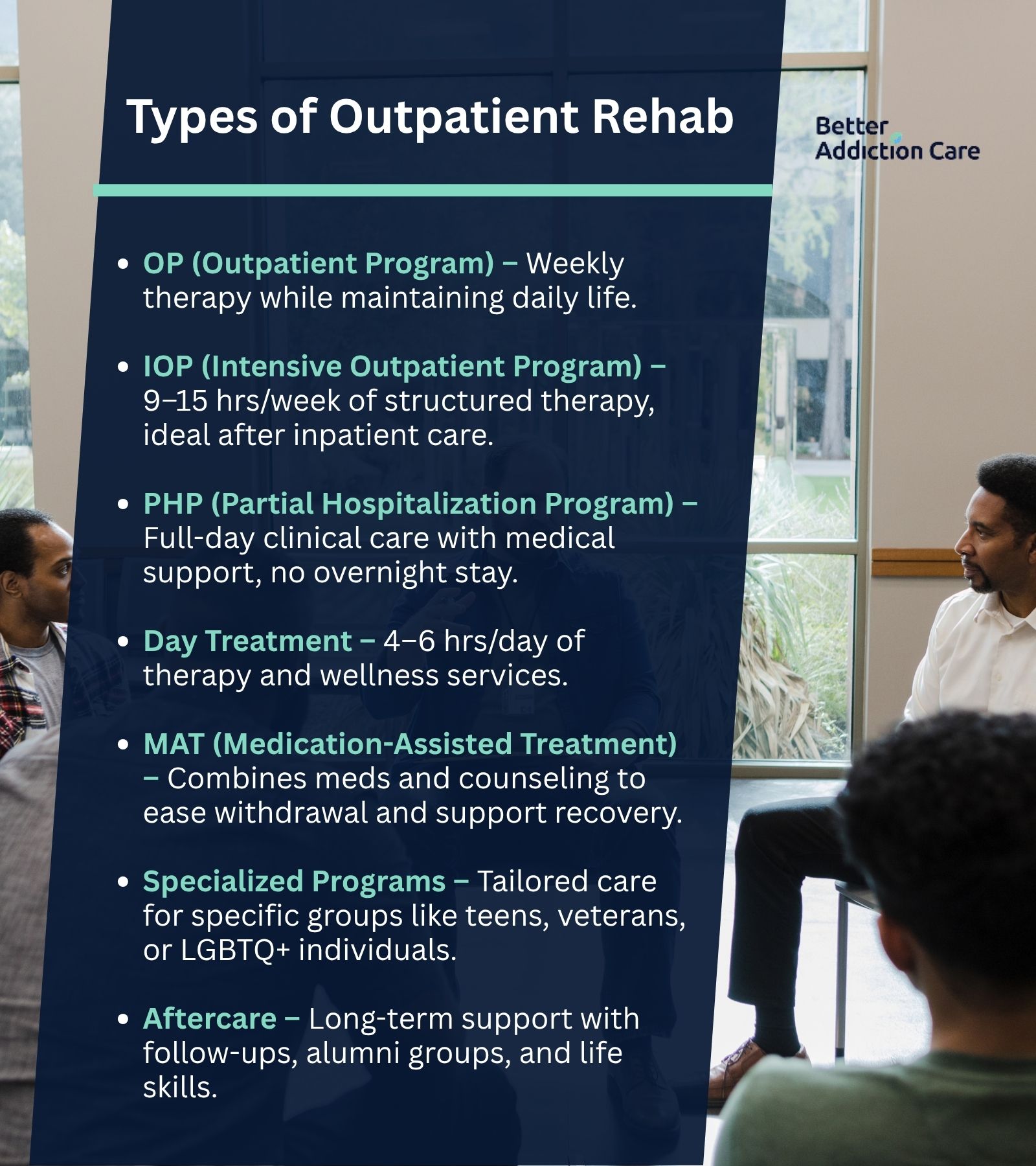 Types of Outpatient Rehab