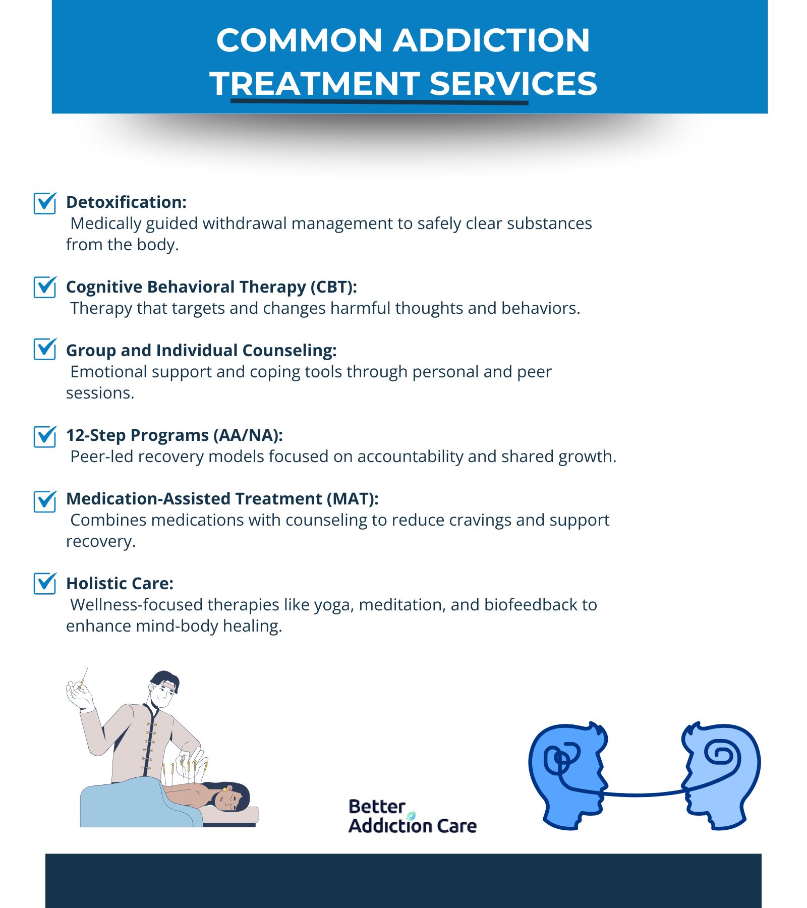 Treatments Covered in Inpatient Drug Rehab