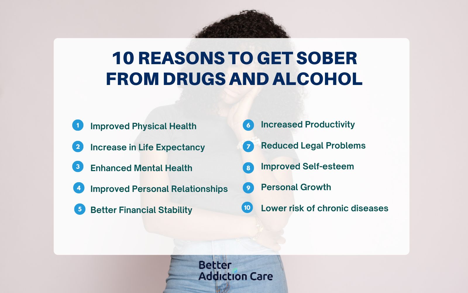 10 reasons to get sober from drugs and alcohol