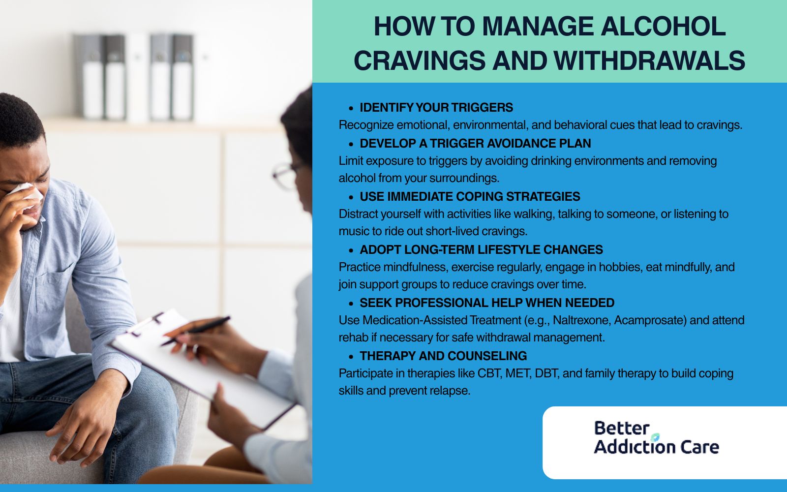How To Manage Alcohol Cravings And Withdrawals