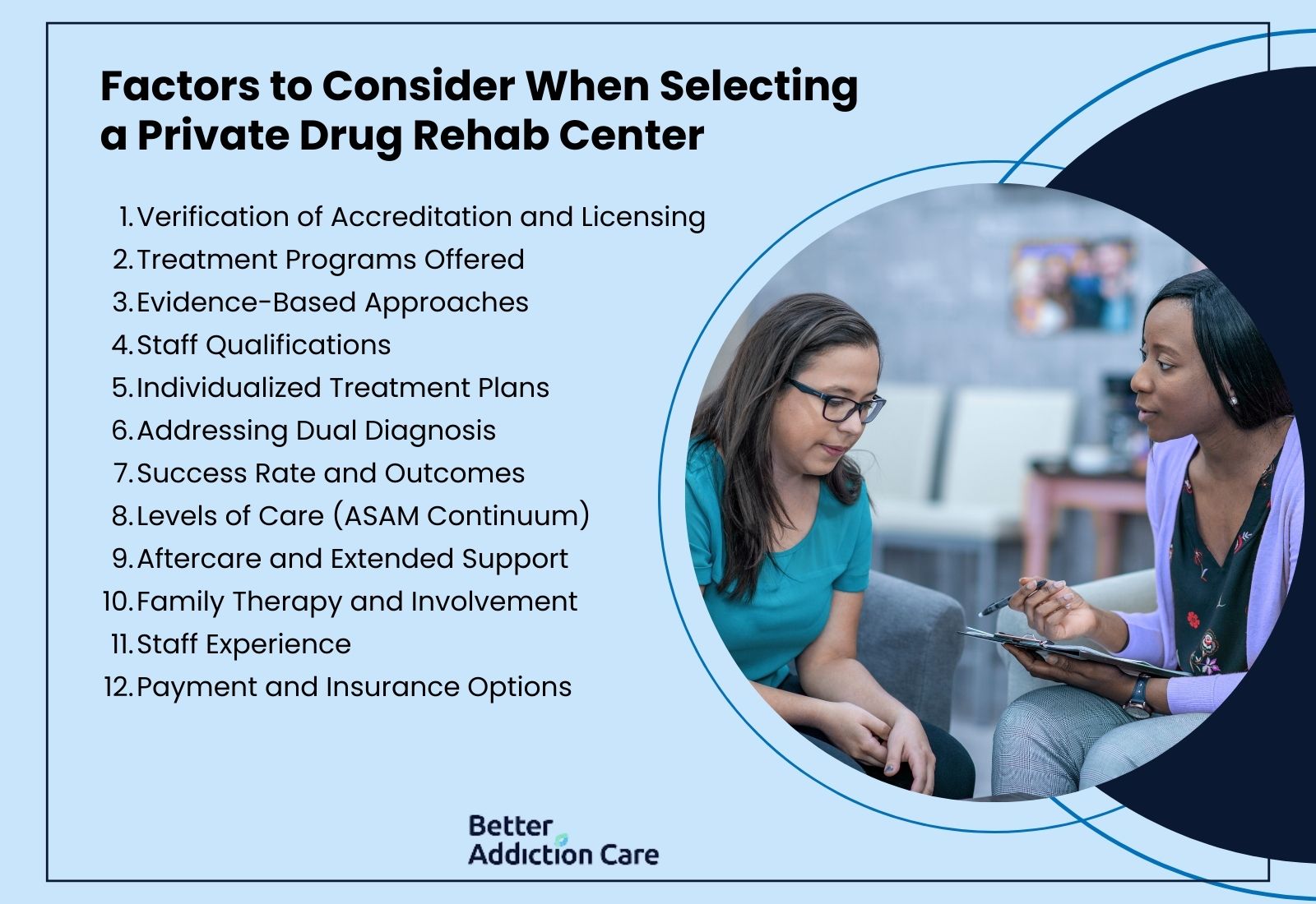 Factors to Consider When Selecting a Private Drug Rehab Center