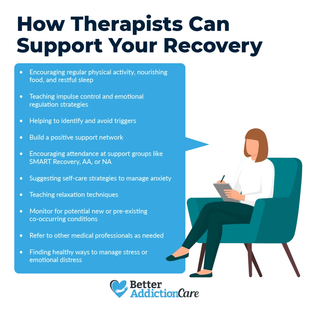 How Therapists Can Support Your Recovery