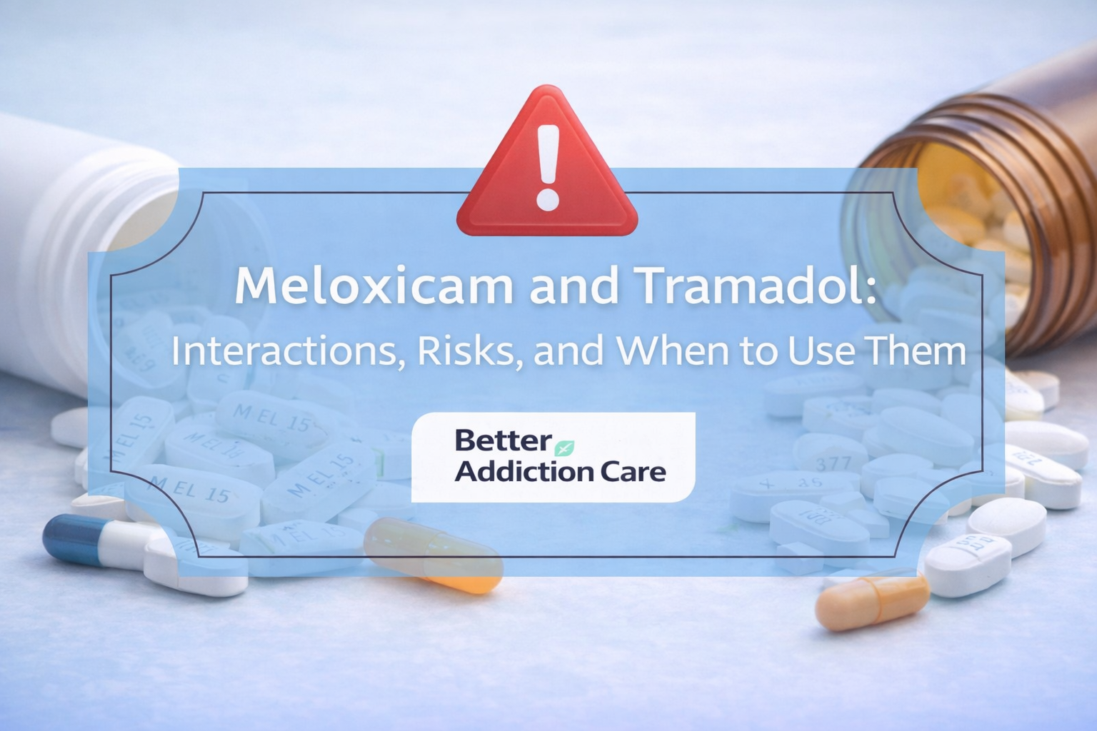 Meloxicam and Tramadol: Interactions, Risks, and When to Use Them Together