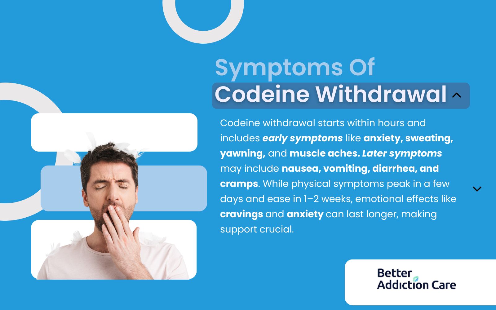 Symptoms of Codeine Withdrawal