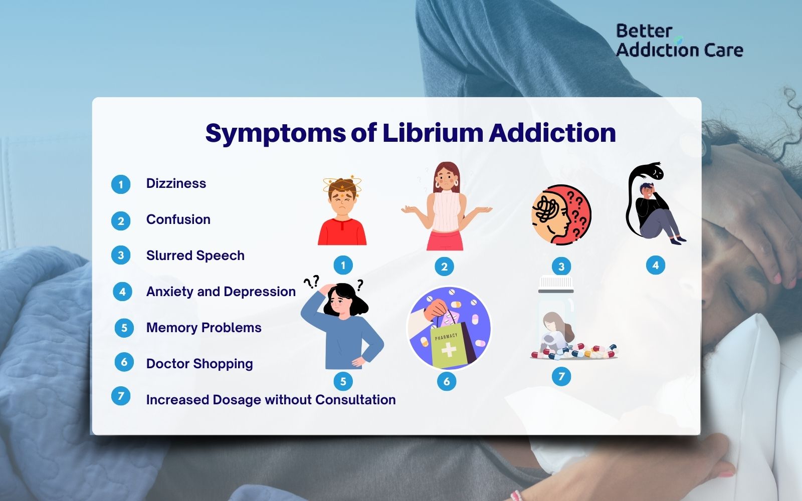 Librium Addiction: Definition, Symptoms, Causes, Dangers, and Treatment Librium Addiction: Definition, Symptoms, Causes, Dangers, and Treatment