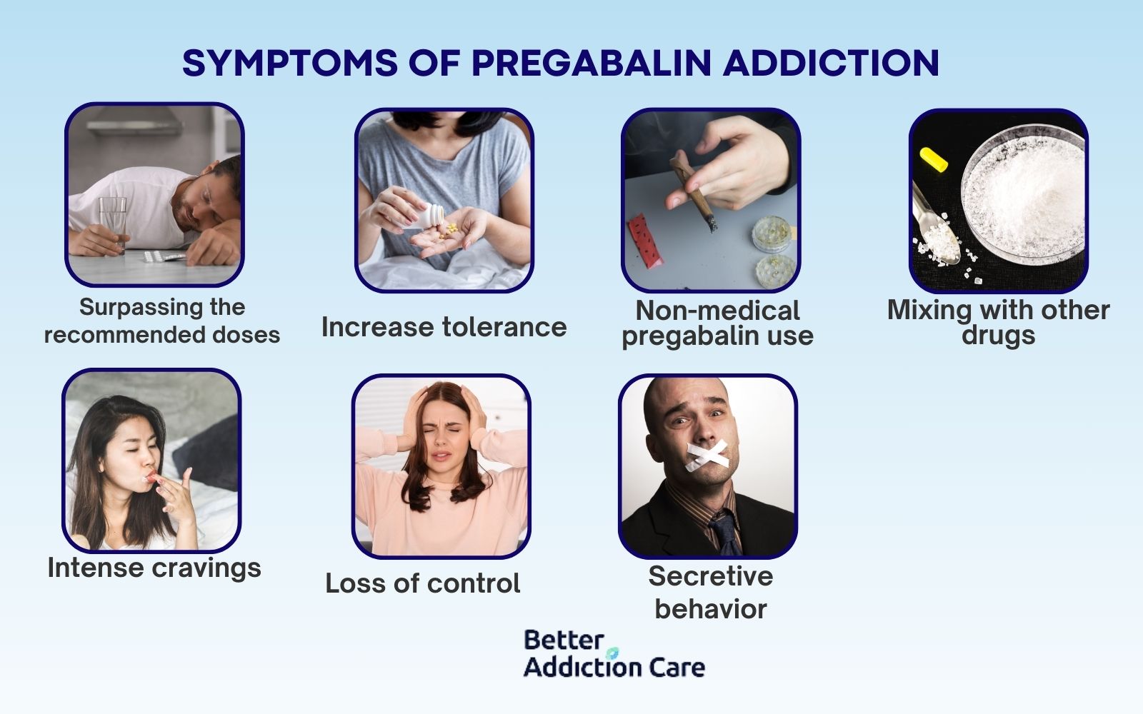 Symptoms of Pregabalin Addiction