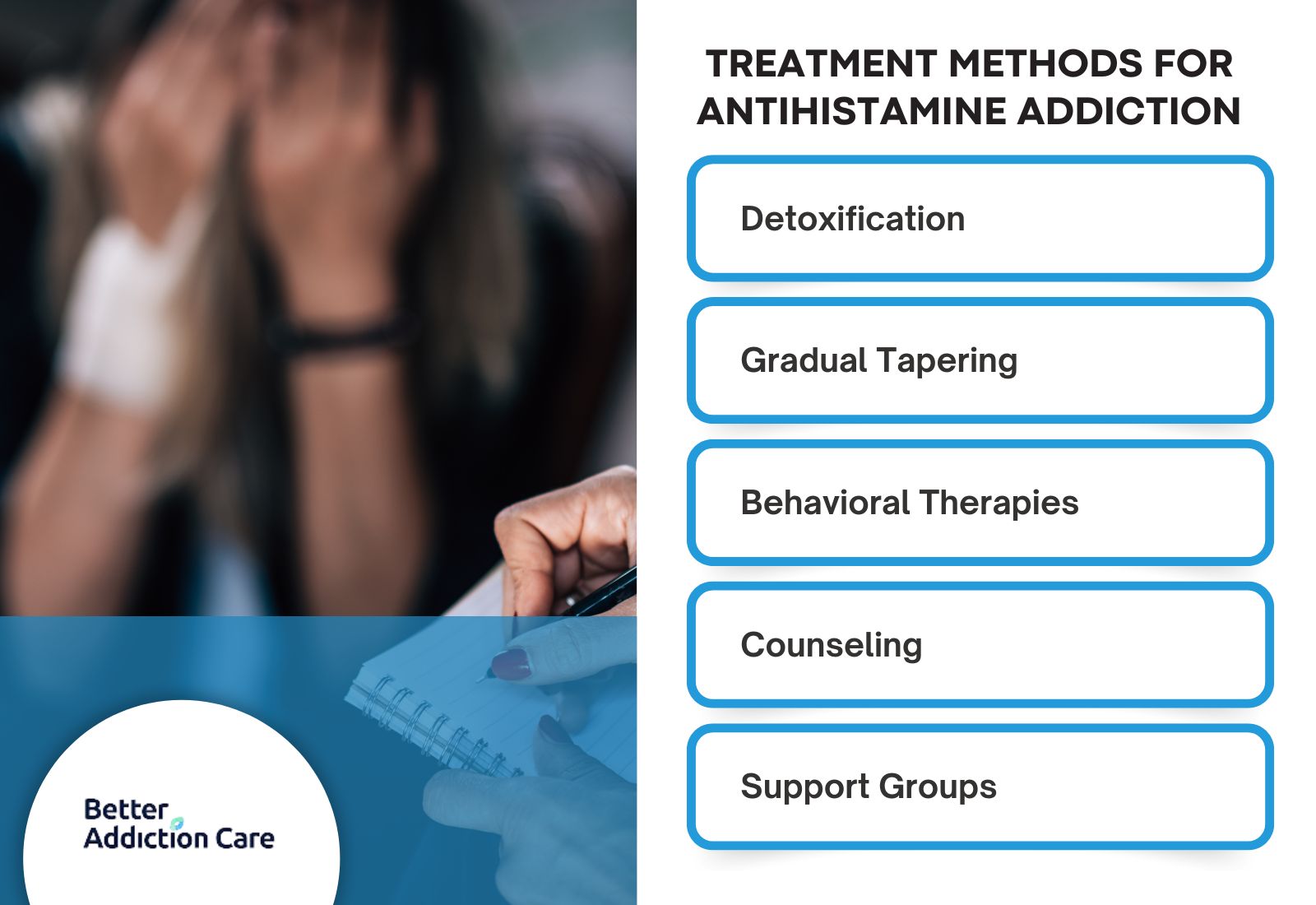 Treatment Methods for Antihistamine Addiction