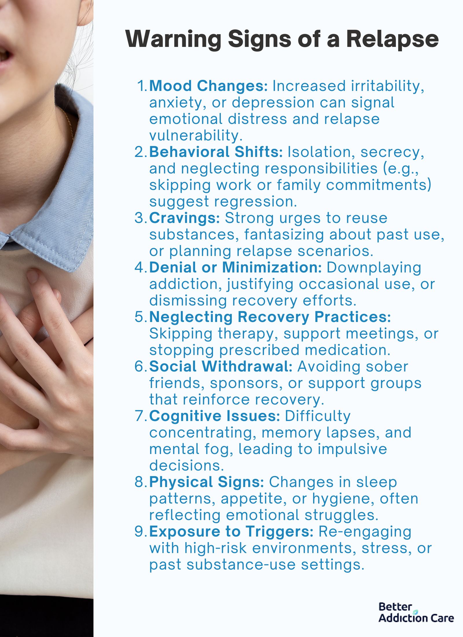 Warning Signs of a Relapse