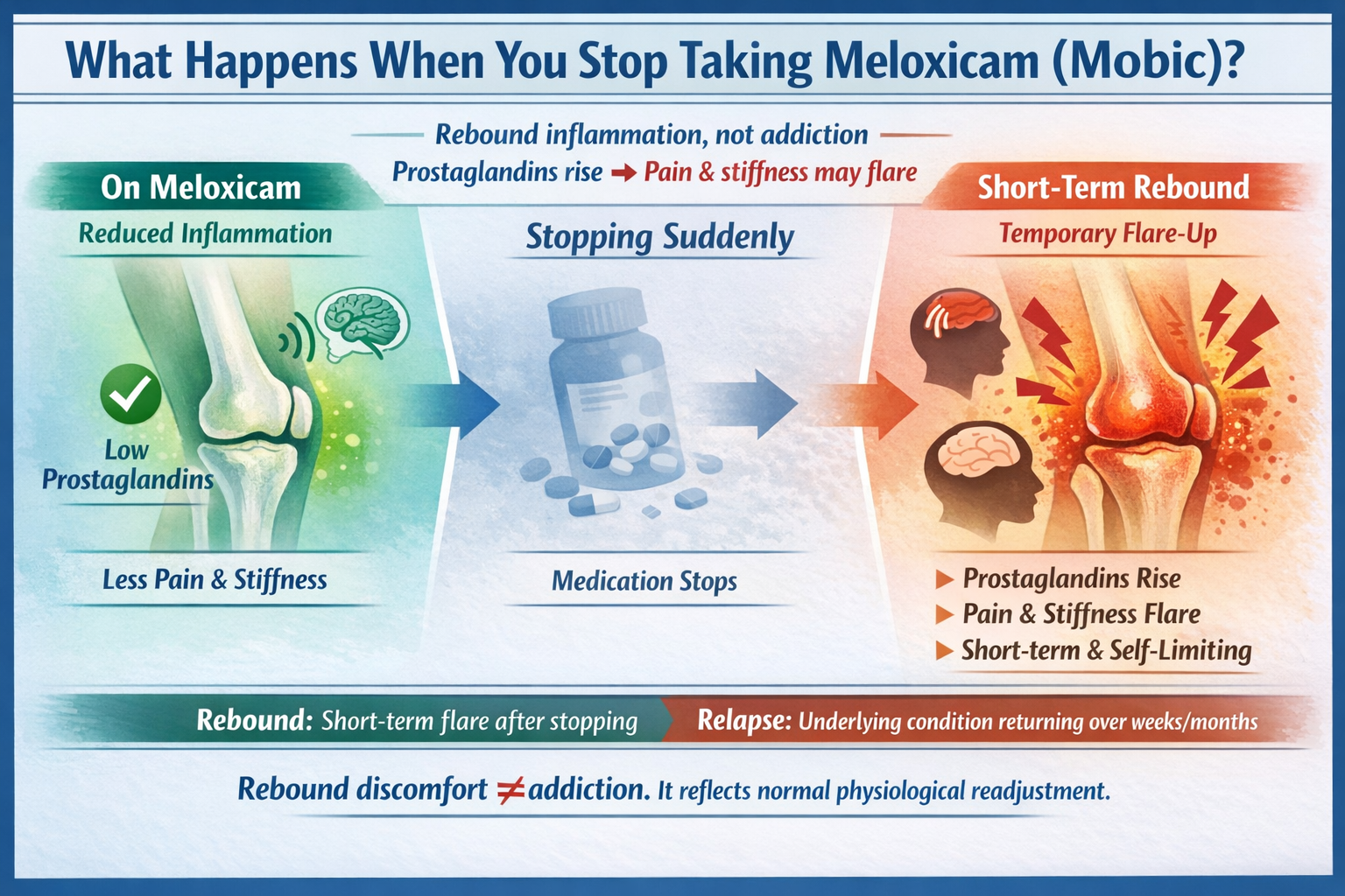 Meloxicam Withdrawal: Quitting Mobic Abruptly