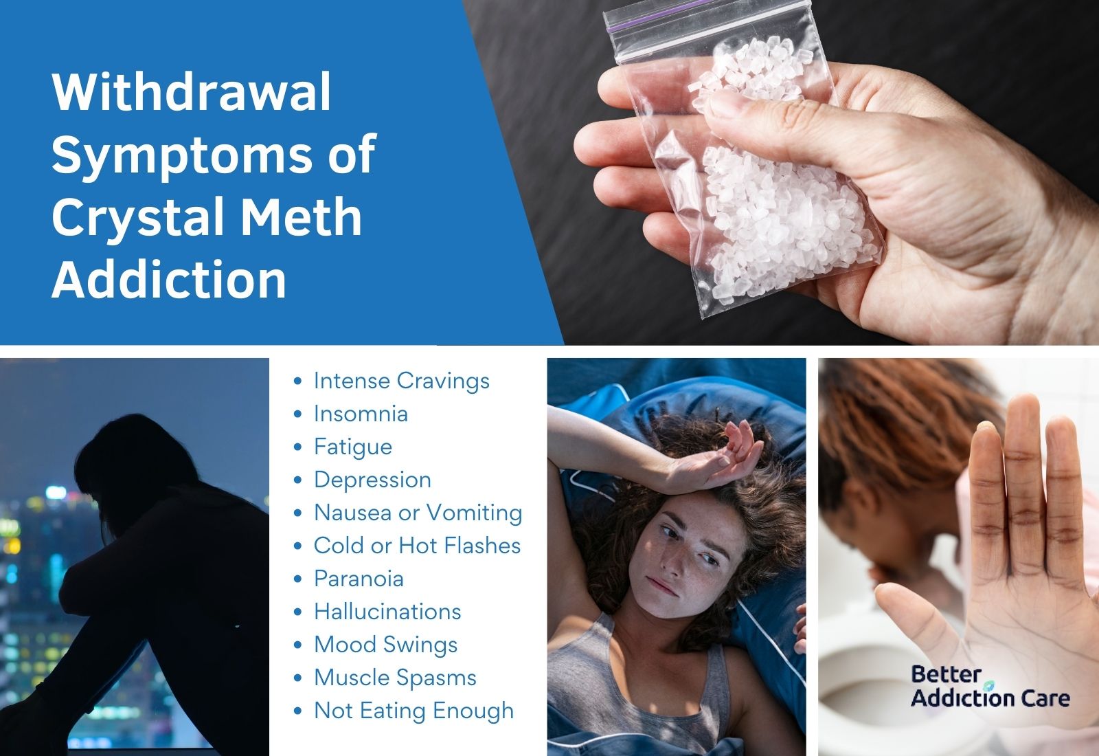 Withdrawal Symptoms of Crystal Meth Addiction