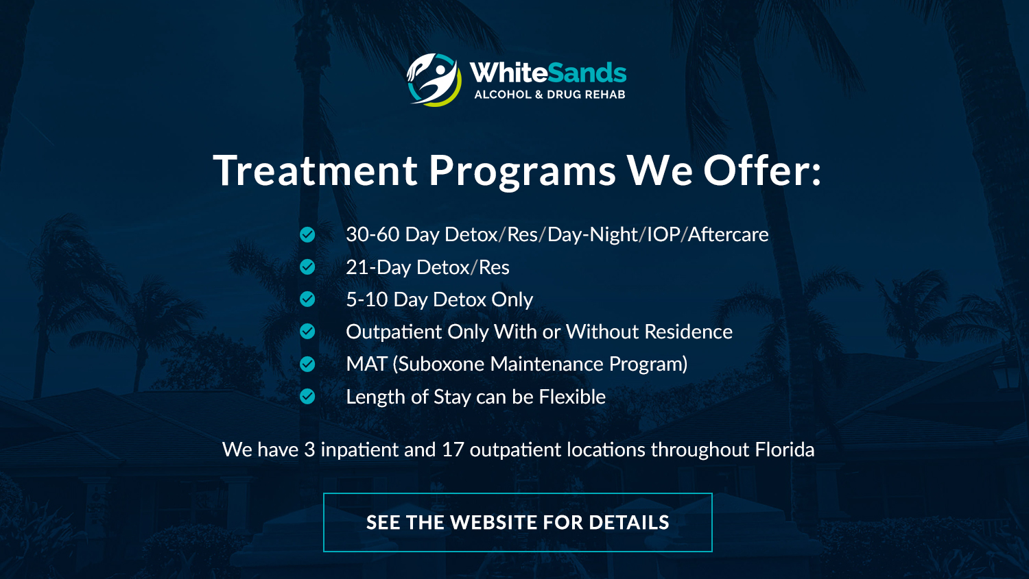 WhiteSands Treatment - Winter Garden