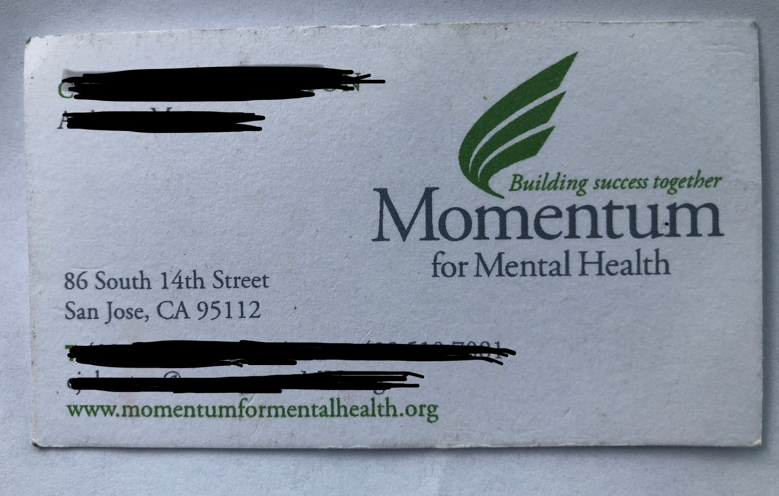 Momentum for Mental Health - Litteral House