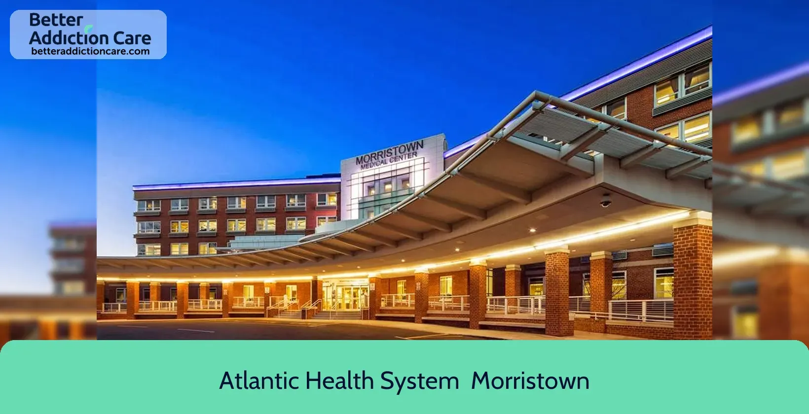 Atlantic Health System 100 Madison Avenue 1 Atlantic Health System 100 Madison Avenue 1