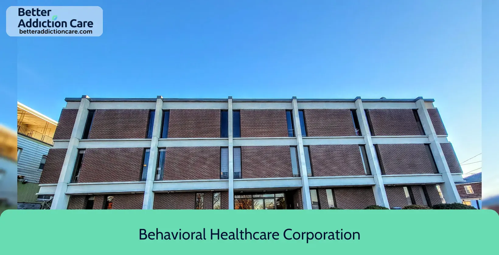 Behavioral Healthcare Corporation 822 Marietta Avenue 3