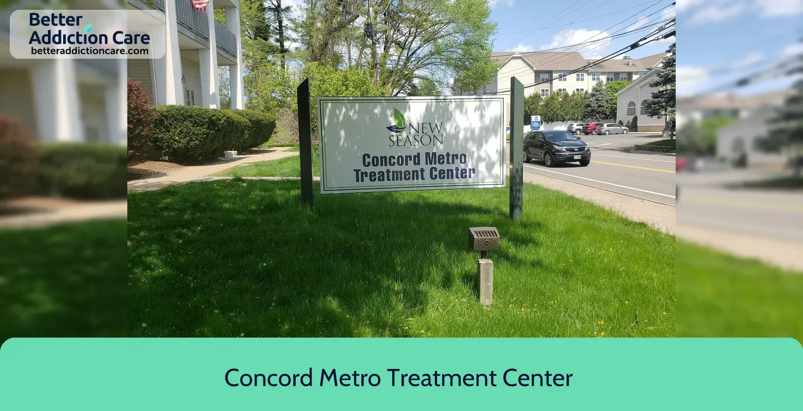 Concord Metro Treatment 100 Hall Street 1 Concord Metro Treatment 100 Hall Street 1