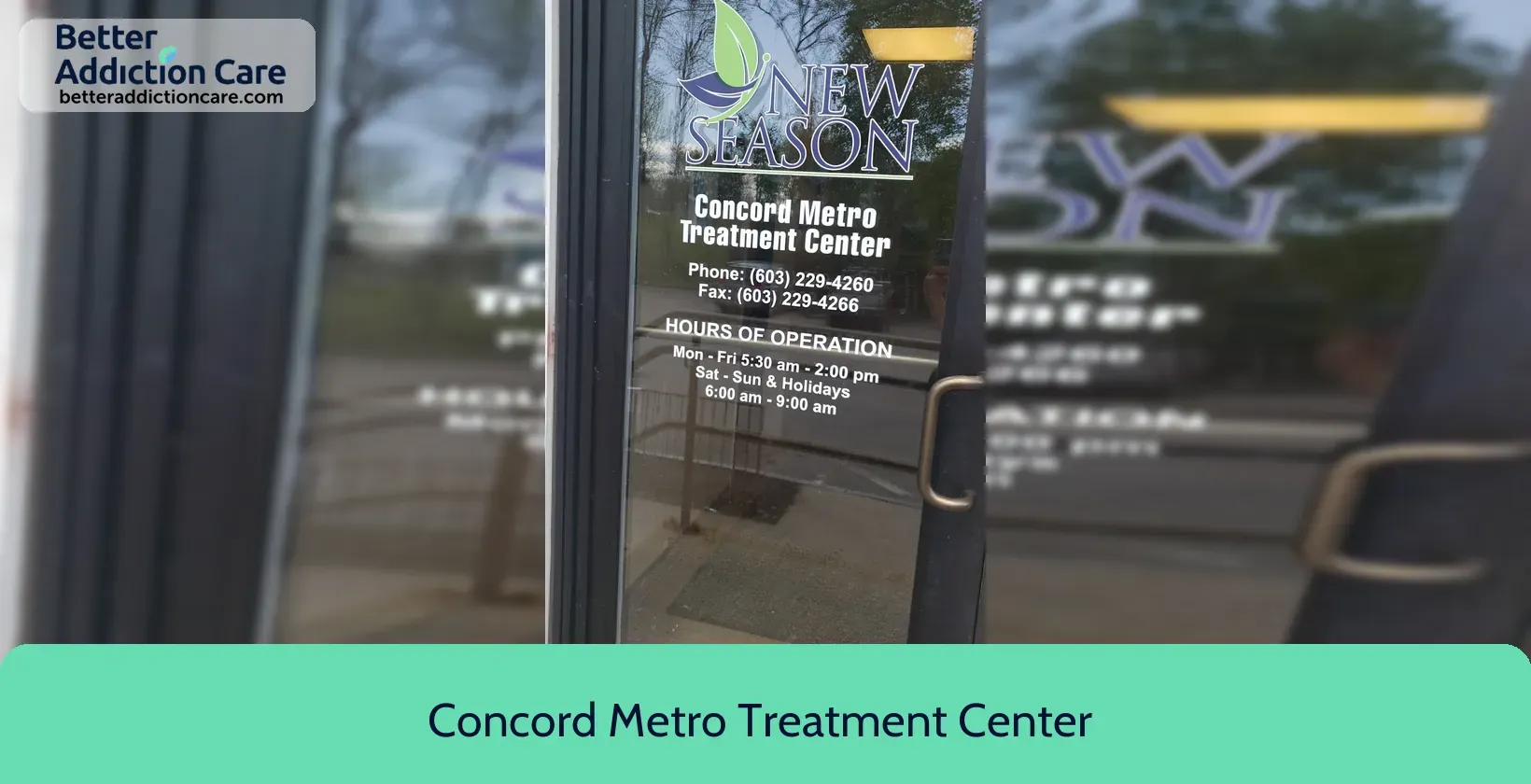 Concord Metro Treatment 100 Hall Street 3