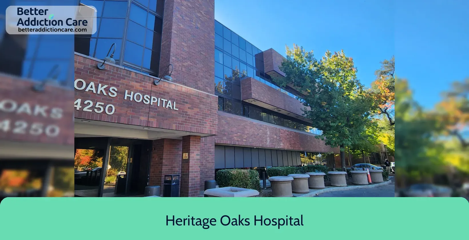 Heritage Oaks Hospital 4250 Auburn Boulevard 2