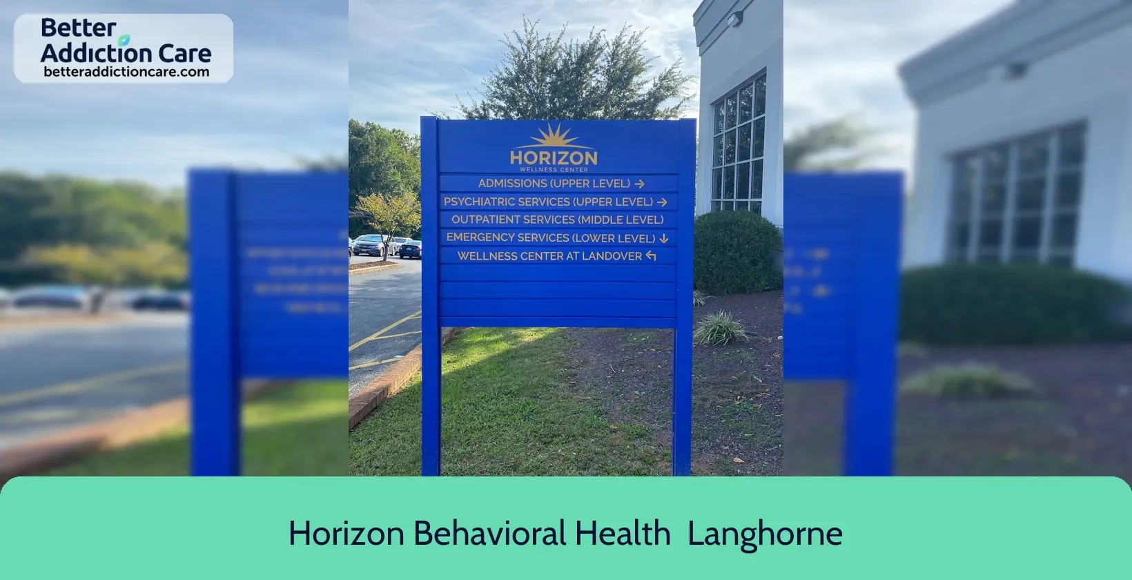 Horizon Behavioral Health 2215 Langhorne Road 2