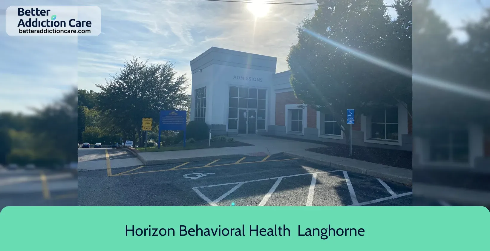 Horizon Behavioral Health 2215 Langhorne Road 8