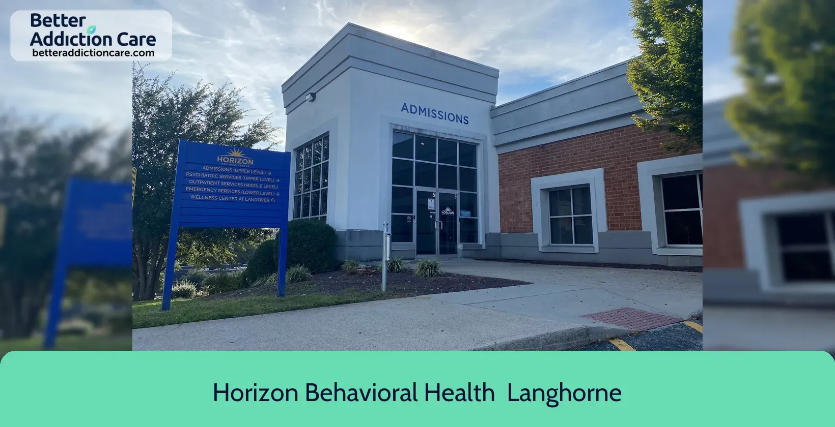 Horizon Behavioral Health 2215 Langhorne Road 9