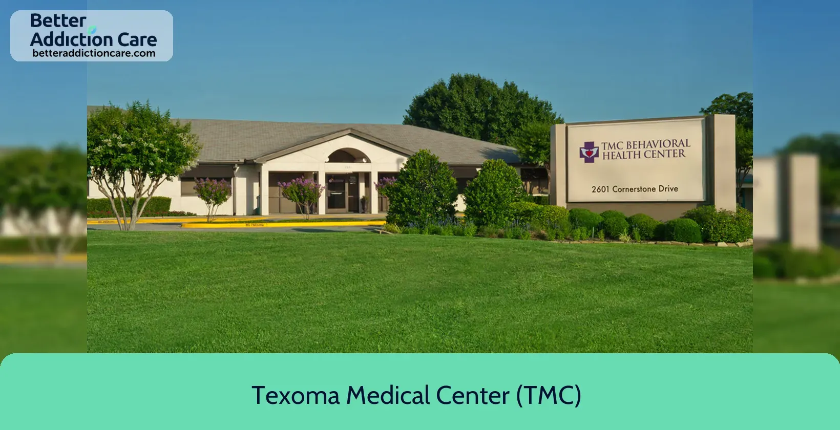 Texoma Medical Center 2601 North Cornerstone 1 Texoma Medical Center 2601 North Cornerstone 1