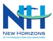 New Horizons of the Treasure Coast logo