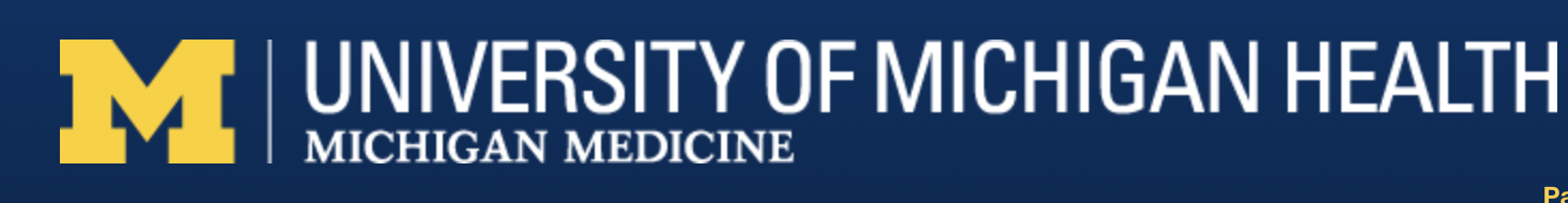 Michigan Medicine - East Ann Arbor Health and Geriatrics Center logo