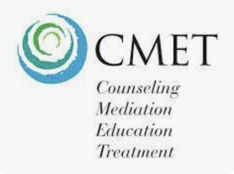 Counseling Mediation Education and Treatment (CMET) logo