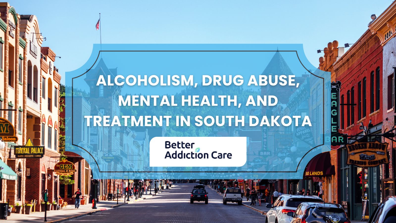 Alcoholism, Drug Abuse, Mental Health, and Treatment in South Dakota
