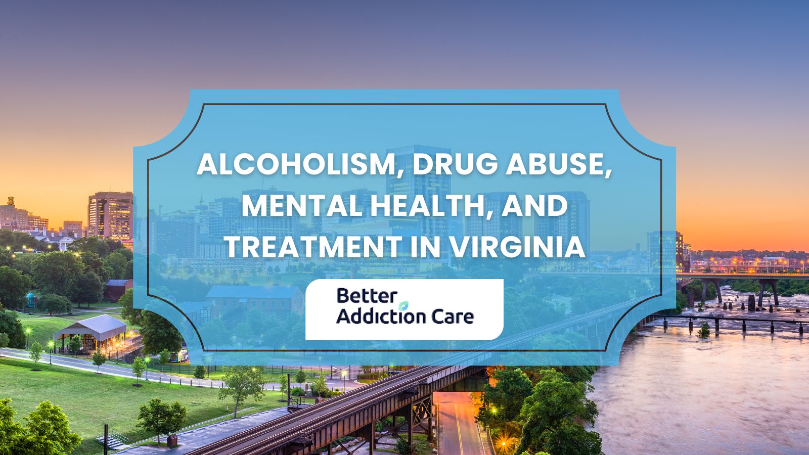 Alcoholism, Drug Abuse, Mental Health, and Treatment in Virginia