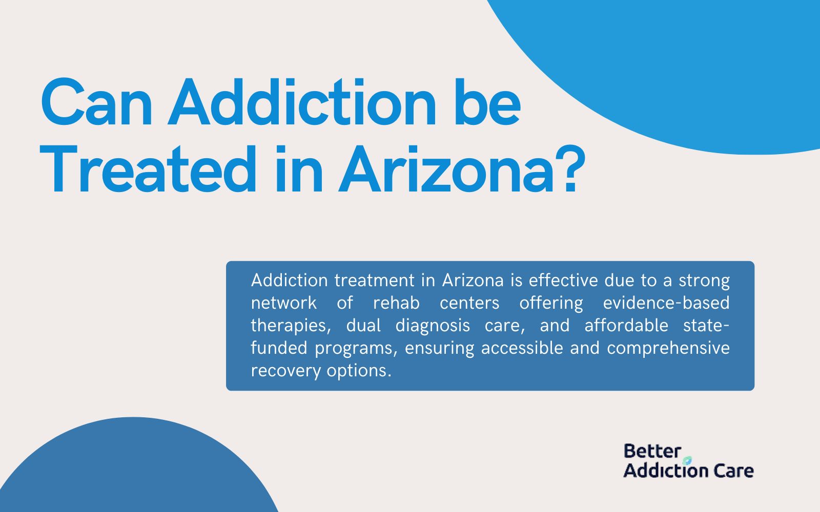 Can Addiction be Treated in Arizona?