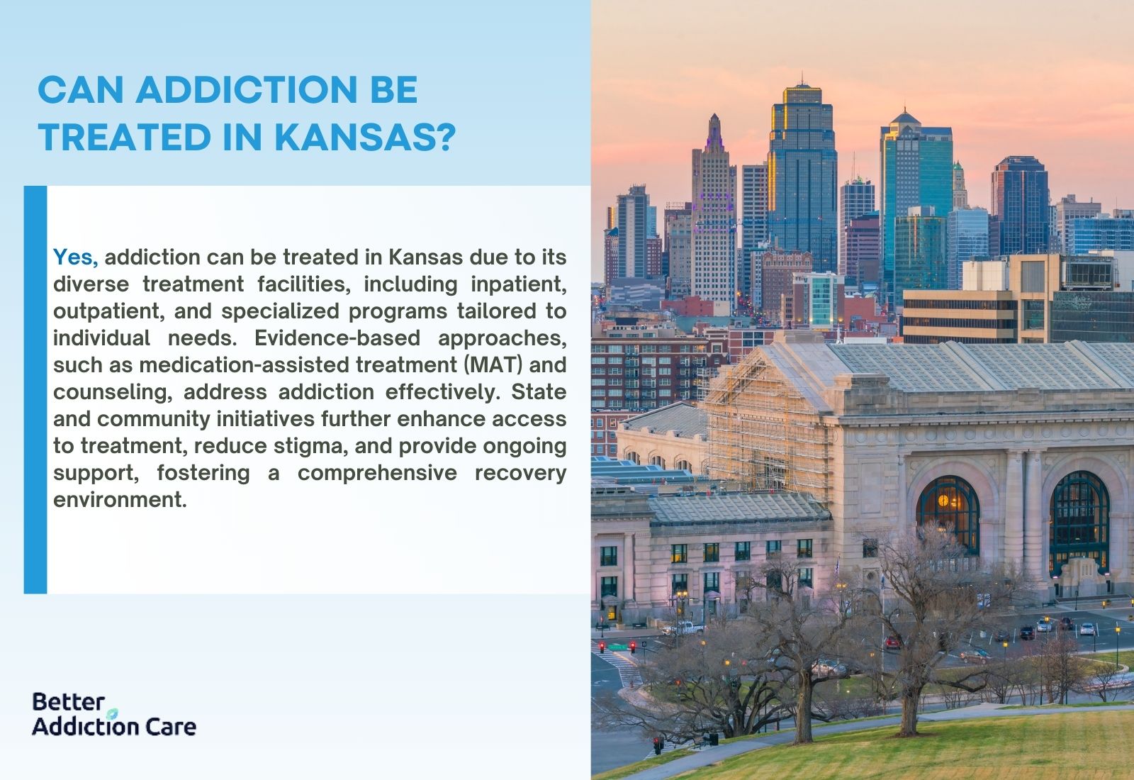 Can Addiction be Treated in Kansas?